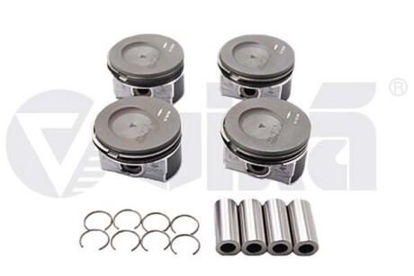 Piston complete;with piston ring;1PCS;+0.25MM 11071700501