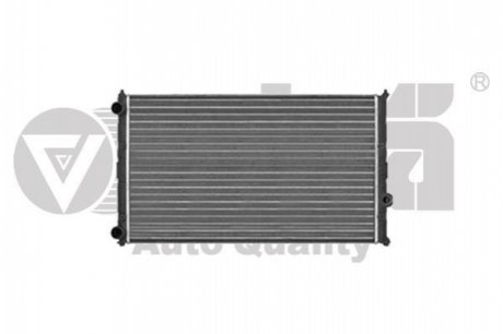 Радиатор VW Caddy(96-03),Polo(96-00)/Seat Ibiza (93-96;97-99) VIKA 11210123001 (фото 1)