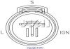 Регулятор генератора WAI IN921 (фото 2)