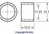 Втулка стартера Waiglobal 62-2402 (фото 5)