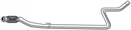 Вихлопна труба WALKER 09240 (фото 1)