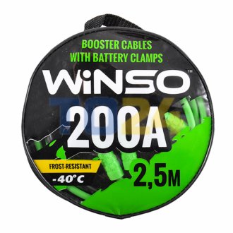 Провода-прикуриватели WINSO 200А, 2,5м, круглая сумка 138210