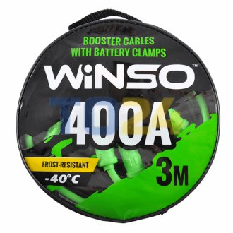 Провода-прикуриватели WINSO 400А, 3м, круглая сумка 138430