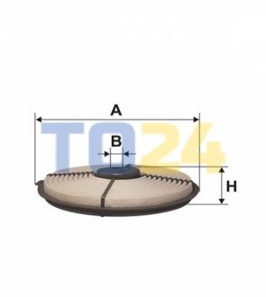 Фільтр повітряний TOYOTA CARINA AK340/WA6046 (пр-во WIX-Filtron)