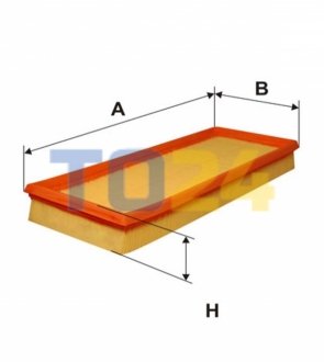 Фільтр повітря WIX FILTERS WA6671 (фото 1)