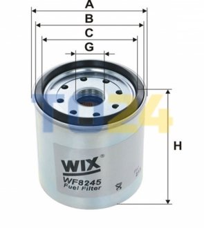 Топливный фильтр WIX FILTERS WF8245 (фото 1)