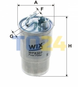 Фильтр топл. SEAT TOLEDO, LEON /PP960/1 (WIX-Filtron) Распродажа WIX FILTERS WF8307 (фото 1)