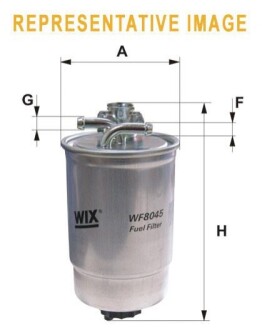 Топливный фильтр WF8322