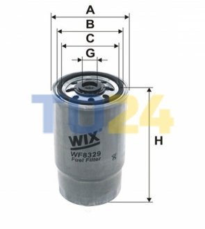 Топливный фильтр WIX FILTERS WF8329 (фото 1)