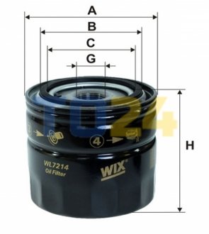 Масляный фильтр WL7214