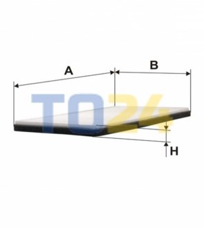 Фільтр салону WP6846