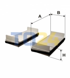 Фільтр салону WP6888