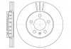 Диск тормозной перед. (Remsa) (кратно 2 шт.) VAG Fabia I II III / Octavia I / Rapid Roomster Yeti WOKING D6545.10 (фото 1)