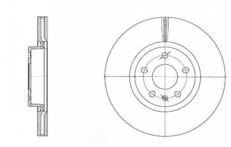 Тормозной диск (передний) D6972.10