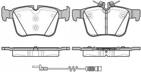Дисковые тормозные колодки (задние) P1416320