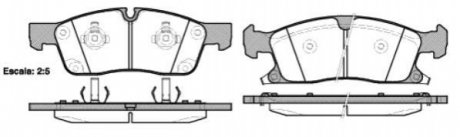 Дисковые тормозные колодки (передние) P1530302