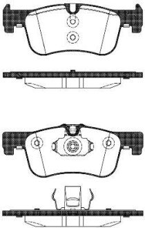 Колодки гальмівні P15783.10