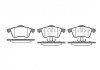 Дисковые тормозные колодки (передние) WOKING P7183.00 (фото 1)