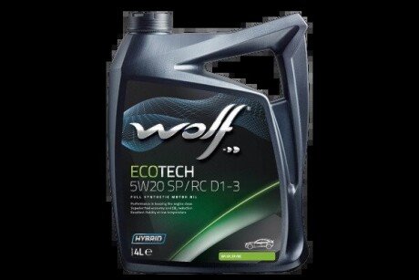 ECOTECH 5W20 SP/RC D1-3 4Lx4 1050525