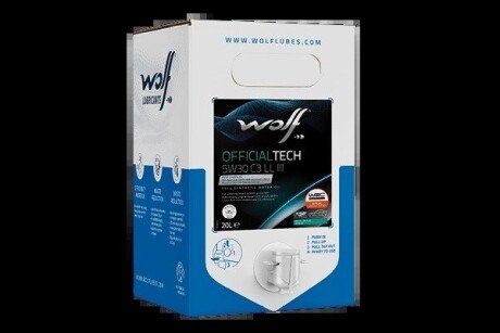 GUARDTECH 10W40 B4 BIB 20L (NEW) WOLF 1051077 (фото 1)