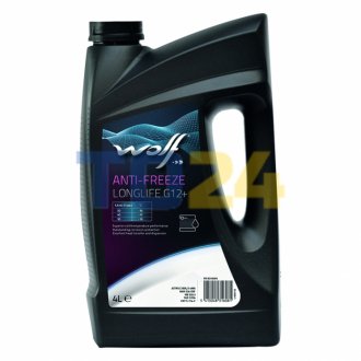 ANTI-FREEZE LONGLIFE G12+ 4Lx4 WOLF 8316081 (фото 1)