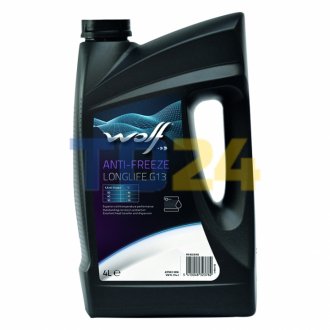 ANTI-FREEZE LONGLIFE G13 4Lx4 WOLF 8323782 (фото 1)