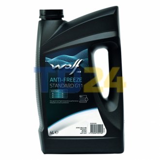 ANTI-FREEZE STANDARD G11 4Lx4 WOLF 8325182 (фото 1)