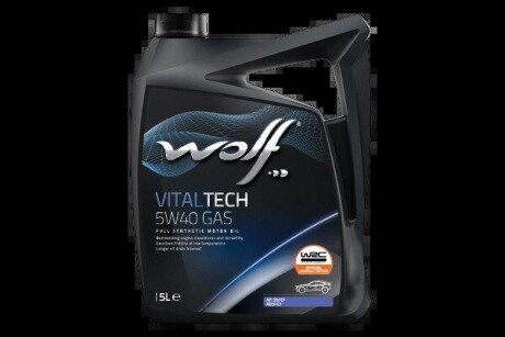 VITALTECH 5W40 GAS 5Lx4 8326097