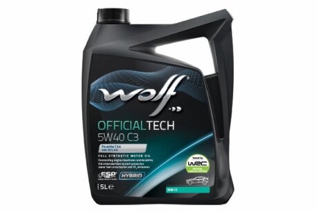 OFFICIALTECH 5W40 C3 5Lx4 8333477