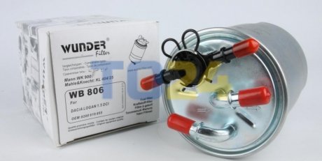 Топливный фильтр WUNDER WB 806 (фото 1)