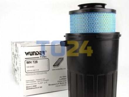 Фильтр воздушный WUNDER WH 728 (фото 1)