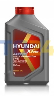 Масло ДВС 5W-30 HYUNDAI бенз, Gasoline Ultra Protection SN/GF-5, 1л, синт XTeer 1011002 (фото 1)