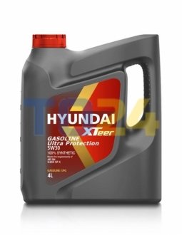 Олія ДВЗ 5W-30 Xteer HYUNDAI бенз, Gasoline Ultra Protection SN/GF-5, 4л, синт 1041002