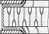 Кільця поршневі Fiat Palio/Bravo 1.6i 95-02 (86.40mm/STD) (1.5-1.5-3) YENMAK 9109969000 (фото 3)