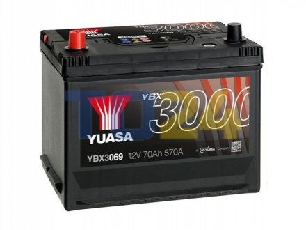 Акумулятор YUASA YBX3069 (фото 1)