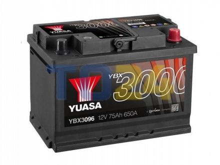 Акумулятор YUASA YBX3096 (фото 1)