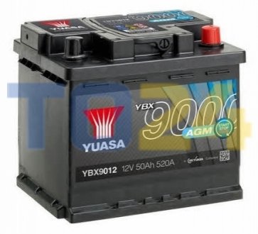 Акумулятор YUASA YBX9012 (фото 1)