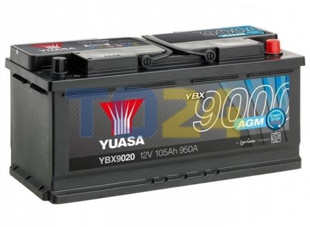 Акумулятор YUASA YBX9020 (фото 1)