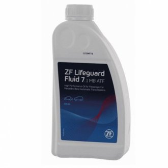 Олія Lifeguard Fluid 7.1 MB ATF для 5-ти ступінчастих АКПП ZF Parts 5961.307.351 (фото 1)