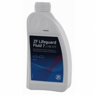 Масло ZF Lifeguard Fluid 7.2 MB ATF для 7-ми ступенчатых АКПП 5961.307.352