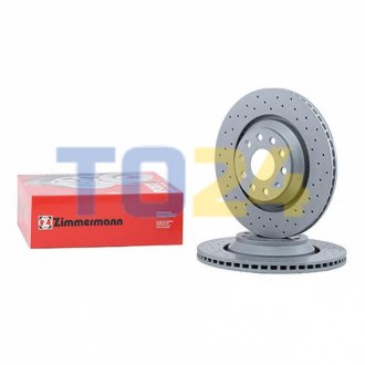 Тормозной диск ZIMMERMANN 100.3309.52 (фото 1)