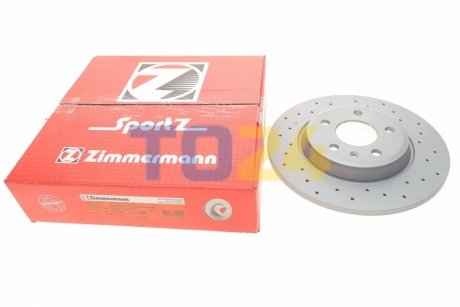 Гальмівний диск ZIMMERMANN 100333352 (фото 1)