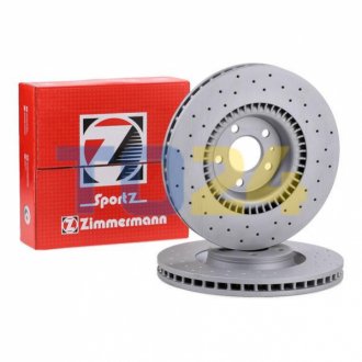 Тормозной диск (передний) ZIMMERMANN 100.3357.52 (фото 1)