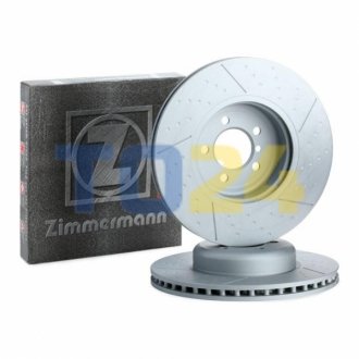 Гальмівний диск (передній) ZIMMERMANN 150.2905.20 (фото 1)