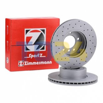 Тормозной диск (передний) ZIMMERMANN 150.3427.52 (фото 1)