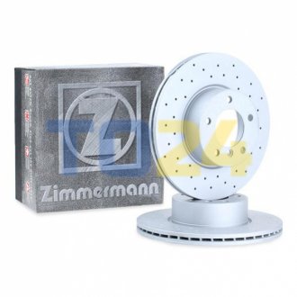 Тормозной диск (передний) ZIMMERMANN 150.3467.52 (фото 1)