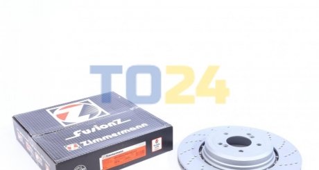 Тормозной диск (задний) ZIMMERMANN 150.3476.70 (фото 1)