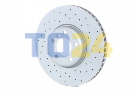 Тормозной диск (передний) ZIMMERMANN 150.3479.52 (фото 1)
