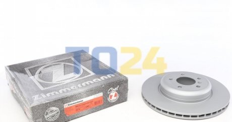 Тормозной диск (задний) ZIMMERMANN 150.3480.20 (фото 1)