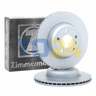 Гальмівний диск (передній) ZIMMERMANN 150348220 (фото 1)